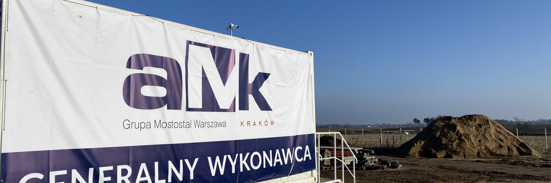 Construction of the Sucharzewo water pumping station with an optical fiber line and modernization of the existing industrial water pipelines.