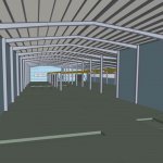 Hala przeznaczona do produkcji prefabrykatów betonowych wraz z posadowieniem „karuzeli”, magazynem zewnętrznym oraz wytwórnią mieszanki betonowej” w formule „Projektuj i Buduj”