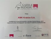 2017 r. Gazela Biznesu